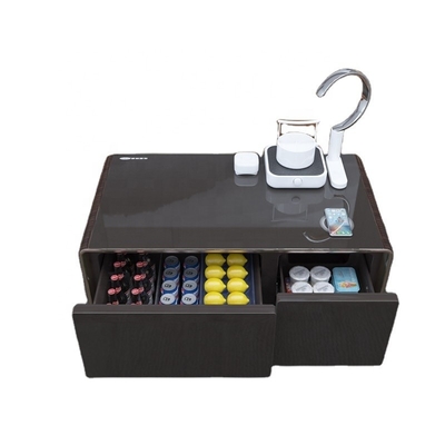 Smart Coffee Table Dual Kühlschränke und Handy-Ladung für Apartment-Party