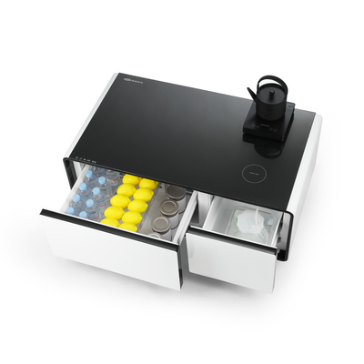 Kühlschrank Funktion Smart Coffee Table für Wohnzimmer drahtlose Lademöbel