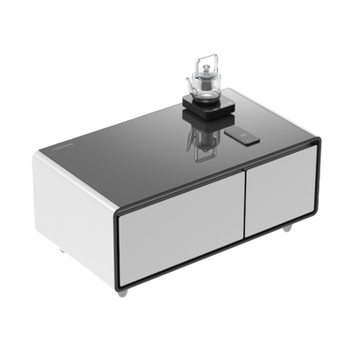 Moderner Stil Nordic Luxus Nebentisch Multifunktionell Wireless Ladung und kochendes Wasser