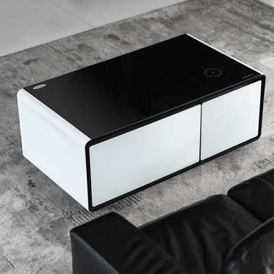 Musiktisch Wireless Charging Mini-Kühlschrank mit Kühlschubladen und 60L Kapazität