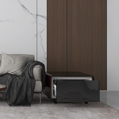 2024 Smart Coffee Table Multifunktionsmöbel mit Mini-Kühlschrank und drahtlosem Laden