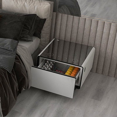 2024 Smart Coffee Table Multifunktionsmöbel mit Mini-Kühlschrank und drahtlosem Laden