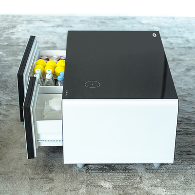 2024 Smart Furniture Stromverbrauch von 0,42 kWh/24h Kaffeetisch mit gehärtetem Glas