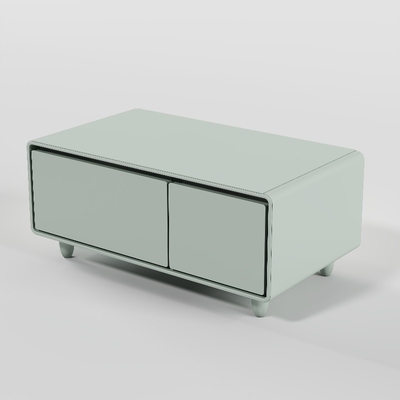 Moderne Smart Coffee Table mit Kühlschubladen und drahtlosem Laden