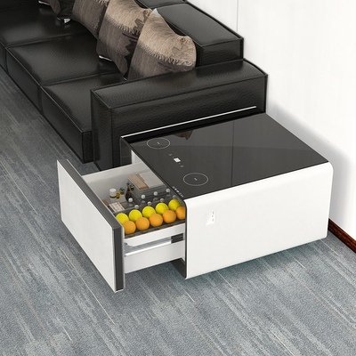 673*705*460mm Luxus Wohnzimmer Kleiner Kühlschrank mit drahtlosem Ladegerät