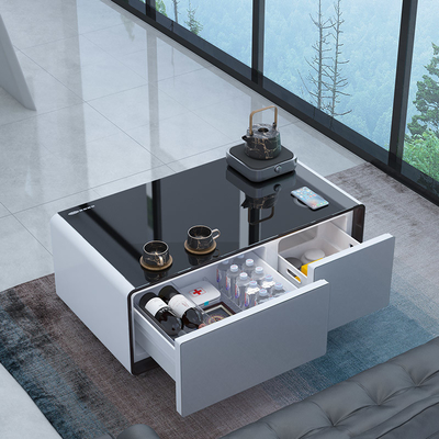 Wohnzimmermöbel Modernes Metallkarton Smart Coffee Table für Wohnzimmermöbel 75W