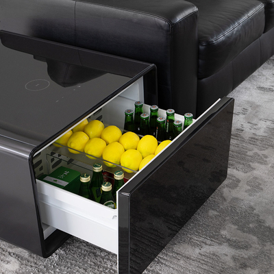 Modernes Nordisches Wohnzimmer drahtloses Laden Smart Side Table mit USB-Parametern