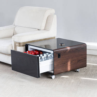 Erleben Sie das Beste aus beiden Welten: Kaffeetafel und Musical Player in einem Smart Furniture