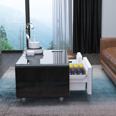Wohnzimmermöbel Modernes Smart-Tisch mit Kühlschrank und Kühlschubladen