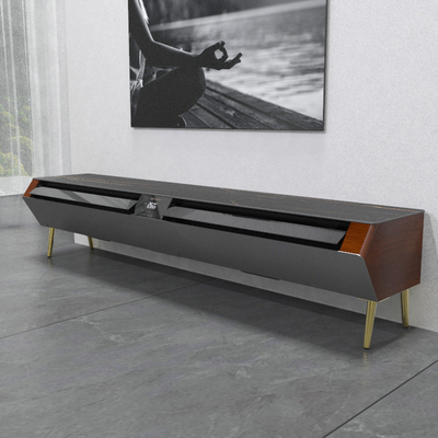 Moderne TV-Tischschrank aus Holz mit Multifunktions-LED-Touch-Klimaanlage