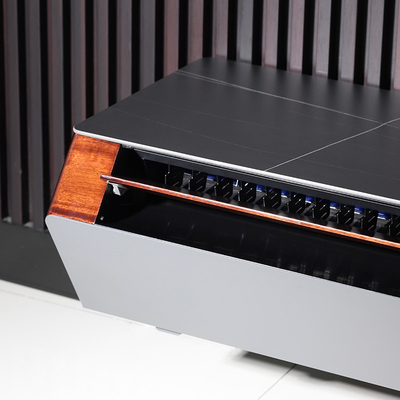 Moderne Büromöbel Fernbedienung LED Touch Cabinet mit Klimaanlage