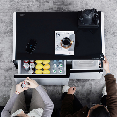 2024 Smart Coffee Table Kühlschrank mit Temperaturbereich 3 8 C/6- 12 C