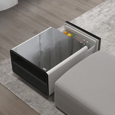 Multifunktionale Wohnmöbel Wireless Charging Kühlschrank Schublade Mini-Seitentisch