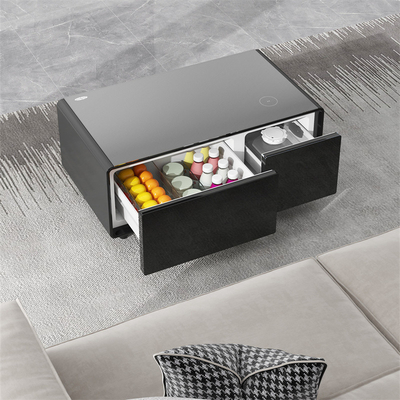Smart Wohnzimmer Kaffeetafel mit 2 Kühlschubladen Temperaturbereich 3 8 C/6- 12 C