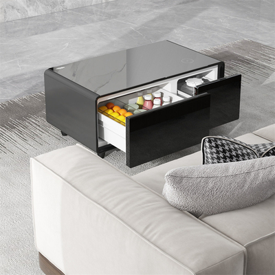Smart Wohnzimmer Kaffeetafel mit 2 Kühlschubladen Temperaturbereich 3 8 C/6- 12 C