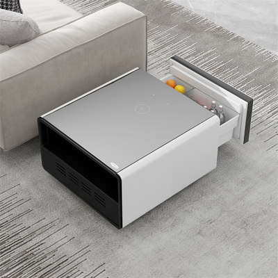 65L Cubage Mini Smart Side Teetafel mit drahtlosem Laden und Kühlschubladen