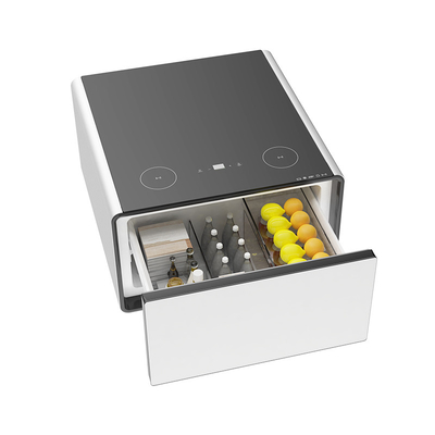 Kleine Büromöbel Moderne Smart Coffee Table mit Tischkühlschrank und LED-Licht