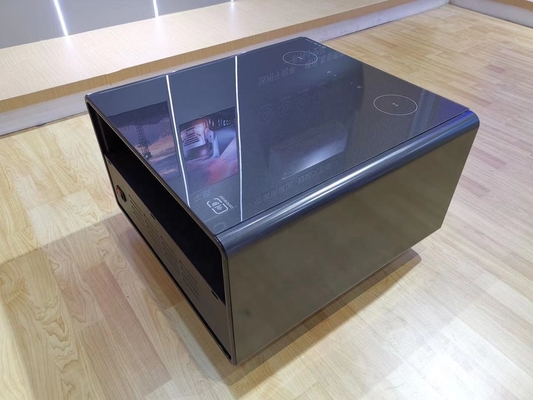 Kleine Büromöbel Moderne Smart Coffee Table mit Tischkühlschrank und LED-Licht