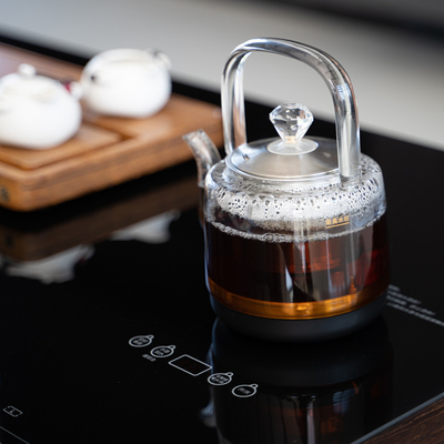 Wohnzimmermöbel Moderner Teetisch mit Kochkessel und Kaffeetische
