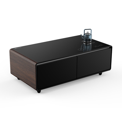 Wohnzimmermöbel Kaffeetafel mit Digital-Display und Mini-Kühlschrank