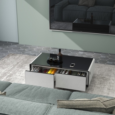 Multifunktionaler Musiksprecher Kühlschrank Kaffeetafel mit kochendem Kessel Teekanne