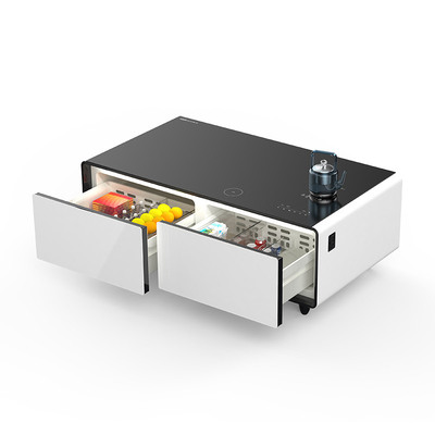 Multifunktionaler Musiksprecher Kühlschrank Kaffeetafel mit kochendem Kessel Teekanne