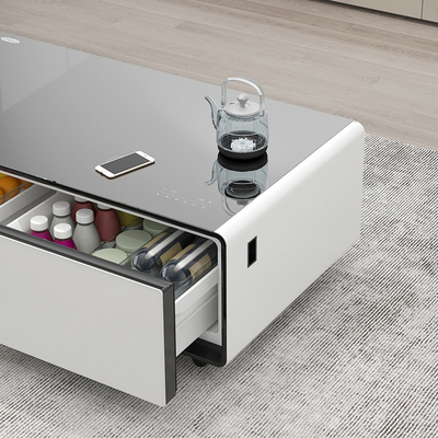 Multifunktionaler Musiksprecher Kühlschrank Kaffeetafel mit kochendem Kessel Teekanne