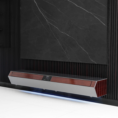 Wohnzimmermöbel Holz-TV-Schrank mit elektrischem Fernsehstand und modernem LED-Panel