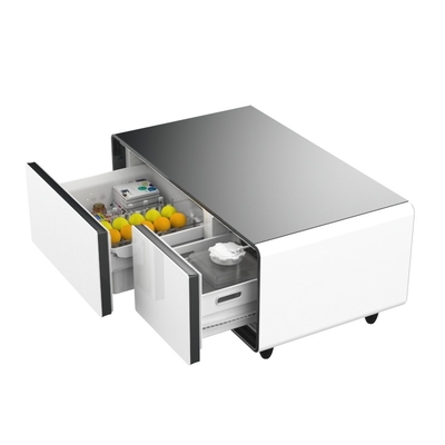 TB90 Smart Coffee Table Kühlschubladen Wireless Charging und zwei USB-Anschlüsse von Primst