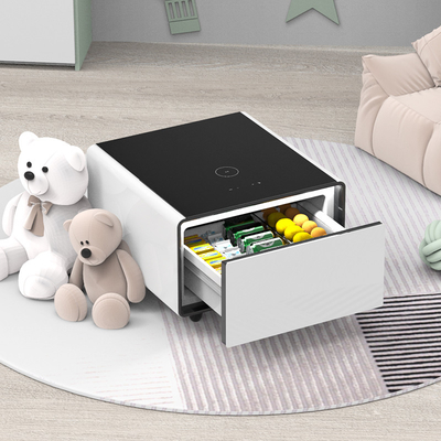 Primst Sommer Multifunktionskühlschrank Kaffeetafel für das drahtlose Laden der Wohnung