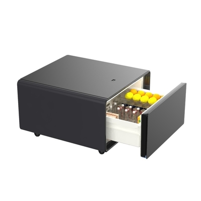 Moderne Schlafzimmermöbel Wireless Charging Smart Coffee Table mit eingebautem 65L Kühlschrank