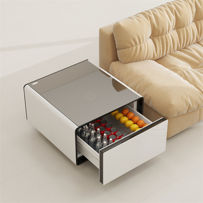 Bleiben Sie mit diesem modernen Smart Coffee Table Kühlschrank erfrischt und organisiert