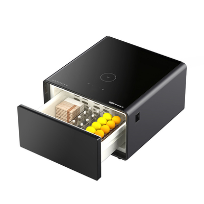 65L Kapazität Smart Coffee Table Kühlschrank mit drahtlosem Laden und präzisem Design