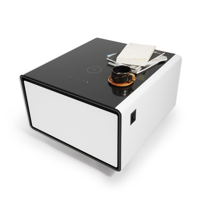 65L Kapazität Smart Coffee Table Kühlschrank mit drahtlosem Laden und präzisem Design
