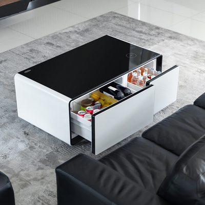 60-99L tragbarer Smart-Kühlschrank mit gehärtetem Glas und Temperaturschalter
