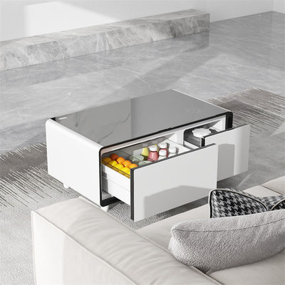 Mini-Kühlschrank Smart Coffee Table mit Weinkühlschrank und Musik-Player-Funktion