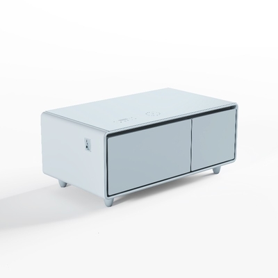 75W farbenfrohe Smart-Touch-Kühlschränke Tischmusikspieler drahtloses Laden Wohnzimmermöbel Smart-Tisch